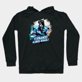 Fernando Alonso Renault Hoodie